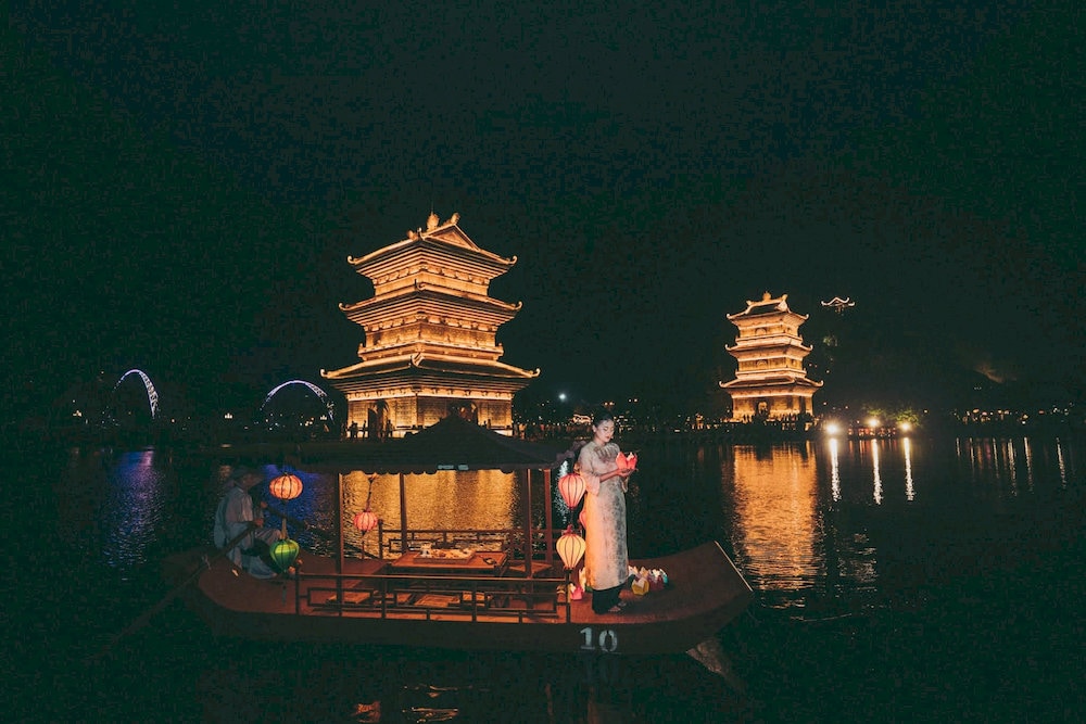 Hoa Lu Ancient Capital reflects Vietnam’s royal past with ancient temples set amid dramatic mountain backdrops